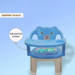 tony stark Printed Plastic Musical Baby Feeding Chair with Removal Tray image 3