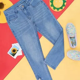 pantaloons junior Girls Regular Fit Jeans image 3