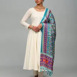 exotic india Women Printed Dupatta image 3