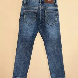 pantaloons junior Boys Washed Mid-Rise Jeans image 3