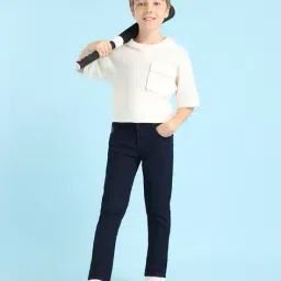 u.s. polo assn. Boys Relaxed Fit Cotton Jeans image 3