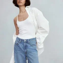 h&m Mid Rise Wide Jeans image 3