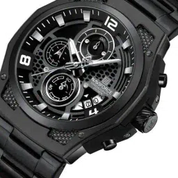 naviforce Men Round Dial Chronograph Watch image 3