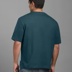 louis philippe Men Relaxed Fit Crew Neck T-Shirt  image 3