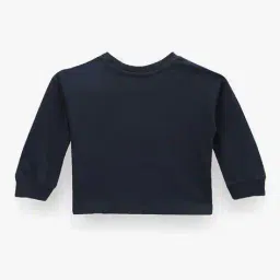 u.s. polo assn. Girls Embellished Regular Fit Cotton Round-Neck T-Shirt image 3