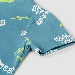 max  Boys Cotton Graphic Printed T-shirt image 3
