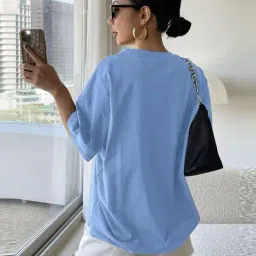 togs & terre Women Graphic Print Round-Neck T-Shirt image 3