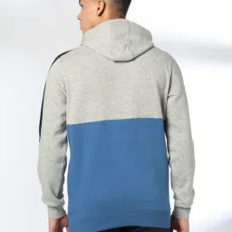 john players select Men Colourblock Regular Fit Hoodie image 3