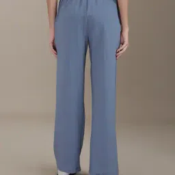Shein Full Length Straight Track Pants With Pockets image 3