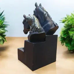 nayra handicrafts Decorative Horse Family Showpiece image 3