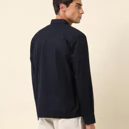 u.s. polo assn. Cotton Regular Fit Zip Front Shacket image 3