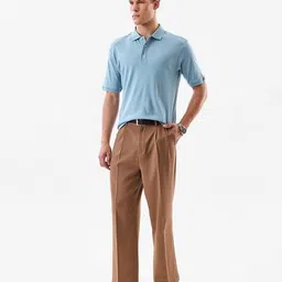 snitch Men Regular Fit Polo T-Shirt with Short Sleeves image 3