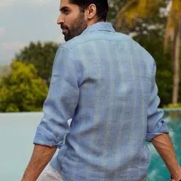 andamen Checked Slim Fit Shirt image 3