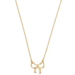 accessorize london Women Bow Pendant Necklace image 3