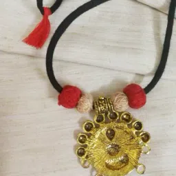 molcha by babita singh Women Gold-Plated Pendant  image 3