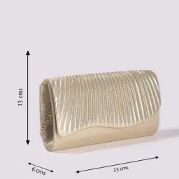 fig Women Envelope Clutch with Chain Strap image 3