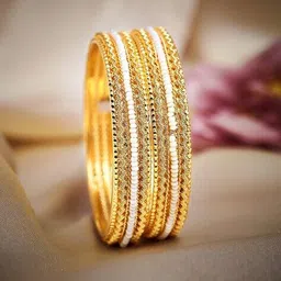 rubans Women Brass Bangle image 3