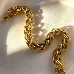 fashion frill Women Gold Bracelet image 3