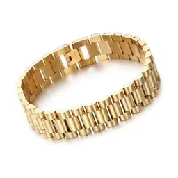 fashion frill Men Gold Bracelet image 3