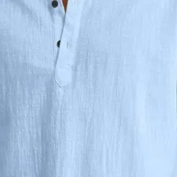 vida loca Men Slim Fit Short Kurta image 3