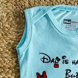 piku store Cotton Round Neck Printed Set   image 3