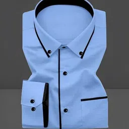 aitavik overseas Men Cotton Slim Fit Shirt image 3