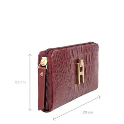 hidesign Zip Around Leather Wallet image 3