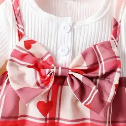 ashikta enterprise Girls Round Neck A-line Dress image 3