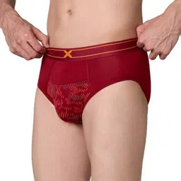 frenchie Men Camouflage Briefs with Elasticated Waist image 3