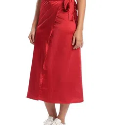 bene kleed Women Wrap-Around Maxi Skirt image 3