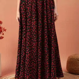 lookshine Women Floral Print Flared Palazzo image 3