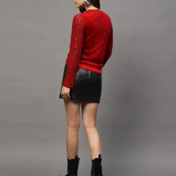 sera Women Embellished Regular Fit Top image 3