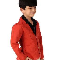 miyo Boys Single-Breasted Blazer with Notch Lapel image 3