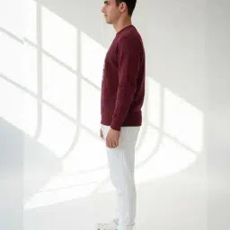 dollar Men Typographic Print Crew-Neck Sweatshirt image 3