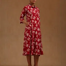 soch Women Floral Print Gown Dress image 3