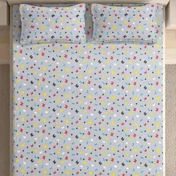 fabinaliv Cartoon Woollen King Bedsheet image 3