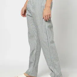 yousta Men Striped Pyjamas with Elasticated Waist image 3