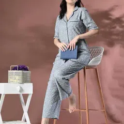 mintmarie Women Floral Nightwear Set image 3