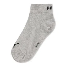 puma Brand Print Ankle-Length Socks image 3