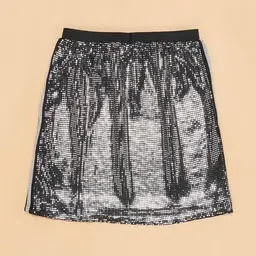 pantaloons junior Girls Straight Embellished Skirt image 3