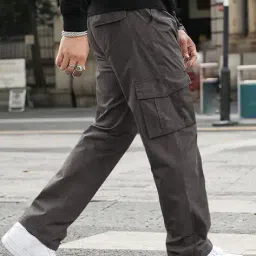 leriya fashion Men Relaxed Fit Cargo Pants image 3