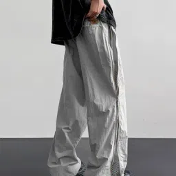 divawalk Men Slim Fit Flat-Front Trousers image 3