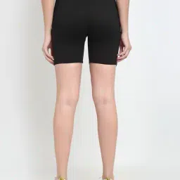 jinfo Women Pack of 2 Mid Rise Knit Shorts image 3