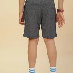 monte carlo Boys Typographic Print Regular Fit Bermudas Shorts image 3