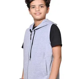 pixie n prince Boys Zip-Front Regular Fit Jacket image 3