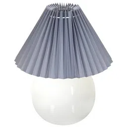 homesake Bedside White Ceramic Table Lamp  image 3