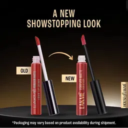 lakme Forever Matte Liquid Lipstick Lasts for 16 Hrs - Wine Touch image 3