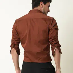 rare rabbit Spread-Collar  Slim Fit Shirt image 3