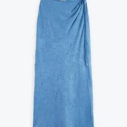 scotch & soda Crushed Satin Skirt-picture-40