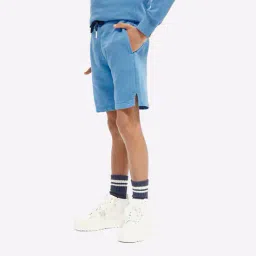 scotch & soda kids Mid-Rise Shorts with Side Slant Pockets image 4